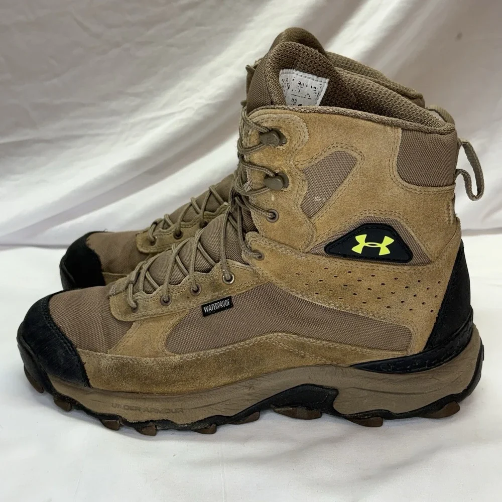 Under Armour Speed Freek Bozeman Hunting Boots Mens US 9.5 Waterproof Camo Shoes